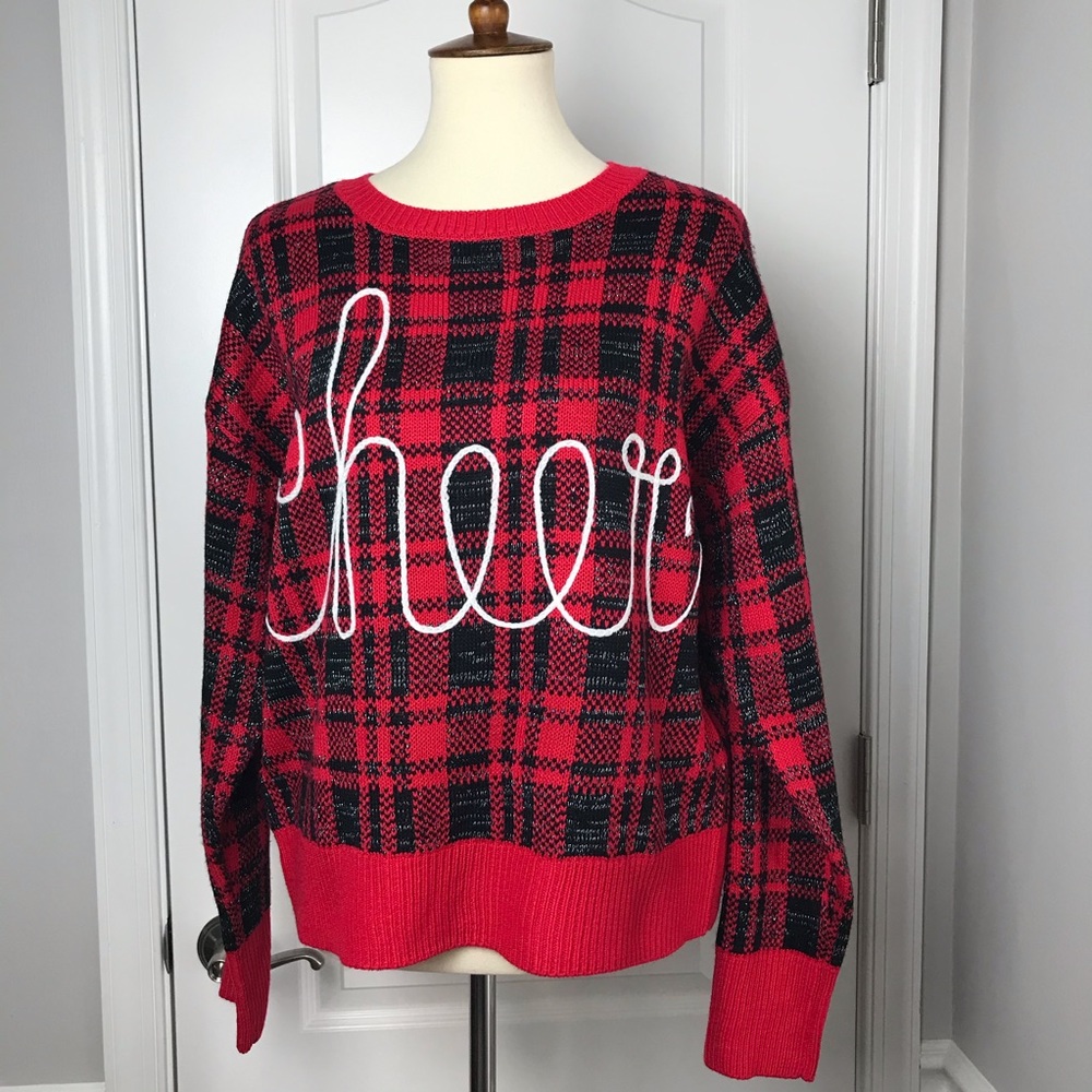 Joyland Christmas Cheer Pullover Sweater Size XL